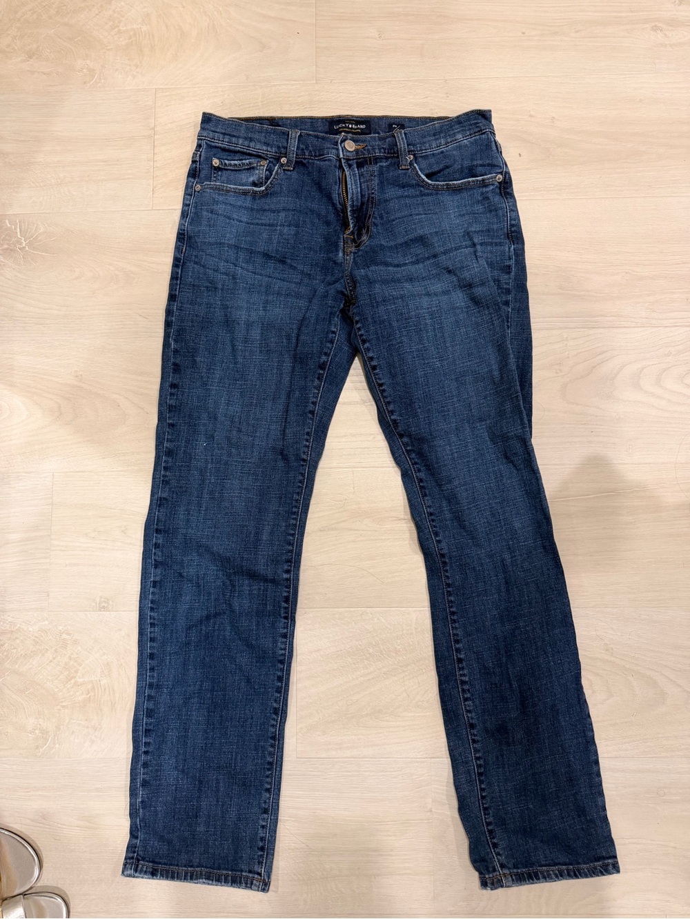 Lucky Brand Men's Dark Indigo Slim Straight Jeans